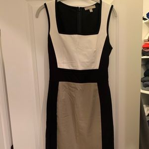 Banana Republic Colorblock Bodycon Dress